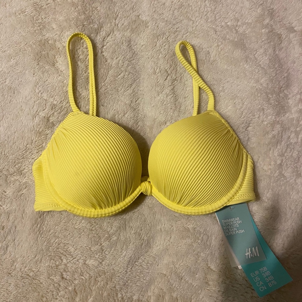 H&M push up swim suit top